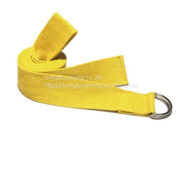 Top Sale 100% Cotton Yoga Strap / Belt With Custom Logo photo-3