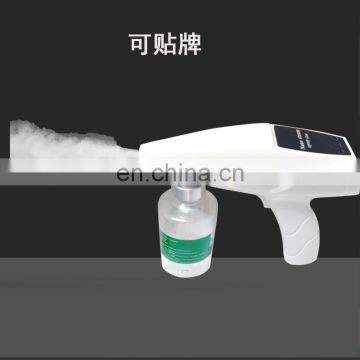 2020 New Arrival Wireless Rechargeable Nano Steam Spray Gun Blue Light Sterilization Spray Gun Disinfection Atomization Gun photo-3