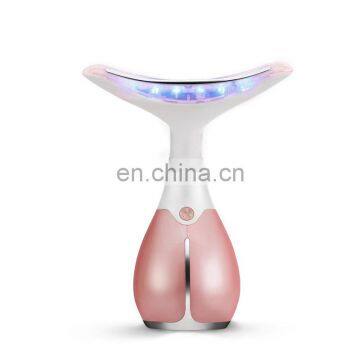 2021 face lift and neck lift anti-wrinkle device led light therapy massager