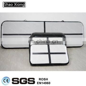 Black Inflatable Gymnastics Mats Air Tumble Track Gym Mat photo-2