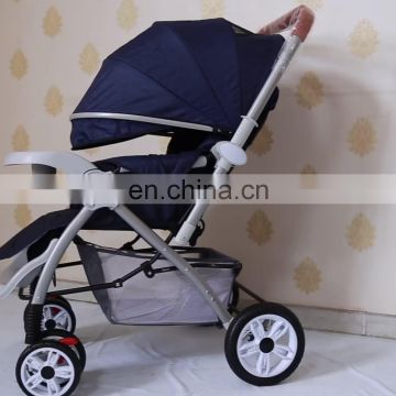 Hot sale high landscape baby stroller lightweight foldable pram pushchair