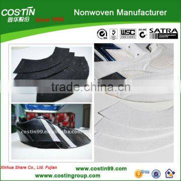 stitch-bonded nonwoven shoe lining material