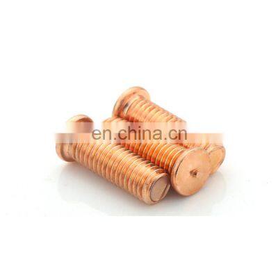 China Supplier stud weld Carbon Steel Copper Plated cd stud welding iso 13918 spot weld stud