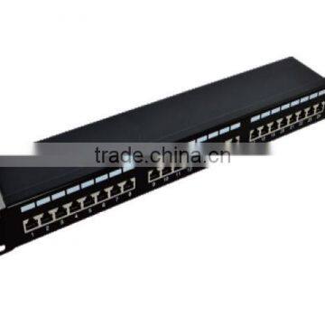 FTP 24 Port Cat6 fiber optic patch panel