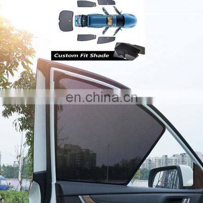 Custom-Fit Car Sunshade Luxury Car Mesh Sun Shade Portable Car Side Window Curtain for Audi 5PCS photo-5