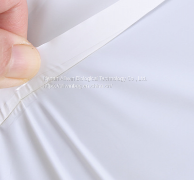 Custom Logo Size Color PLA&PBAT 100% Biodegradable Compostable Poly Mailer Bags Non Plastic Eco Friendly Shipping Carrier Bag photo-3