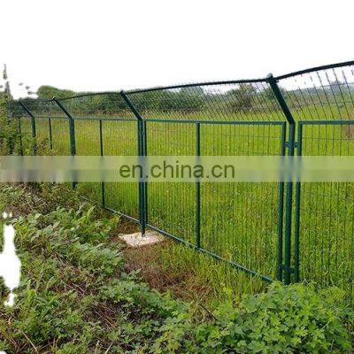 Galvanized/PVC Coated  double welded wire mesh fence panel