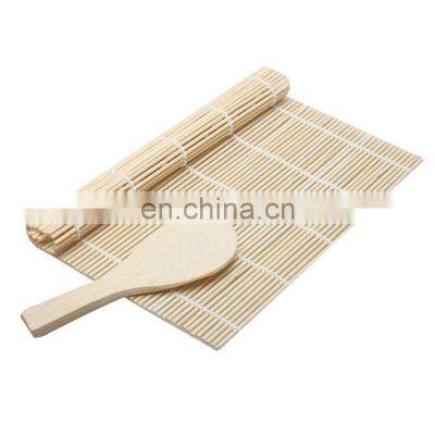 Kitchen Accessories Sushi tools Rolling Roller Bamboo Material Mat Maker DIY and A Rice Paddle Cooking