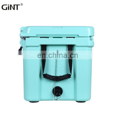 2021 Customized color Best Selling Double Wall Hard cooler 35 QT cooler for outdoor camping LLDPE with PU Cooler Box  Popular