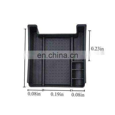 Interior Accessories Parts Silicone Armrest Rest Storage Box Center Control Console Organizer Tray For Mazda CX60 S60 S60L V60 photo-2