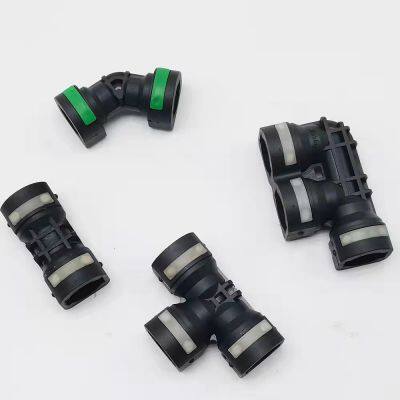 Quick coupling for integrated safety of auto parts and reducing system cost