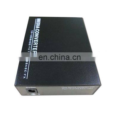 10 100Base-Tx to 100Base-RX Singlemode Simplex Fiber SC 20KM WDM Fast Ethernet to Fiber Media Converter