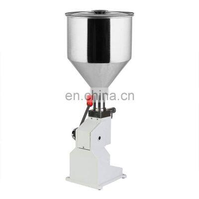 a03 Manual cream Filling Machine for cosmetic paste oil ice and liquid  0~50ml For Cream & Shampoo & Cosmetic