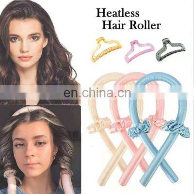 Heatless Hair Curls Band Curling Tools Ribbon Foam Curler Hair Curl Roller Heatless Curls photo-2
