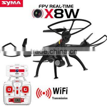 Long Range Rc Helicopter 2.4g Syma X8w With 4-axis Led Light Mini Rc Quadcopter Intruder Ufo