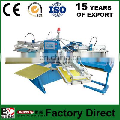 SPE series automatic screen printing machine rotary silk screen printing machine