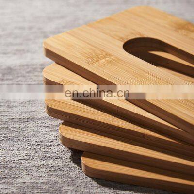 2021 Luxury Bamboo Restaurant Tissue Holder Car Tissue Box Holder photo-3