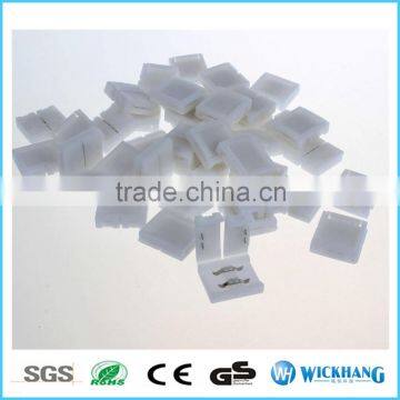 8 mm 2 Pin Solder Free LED Strip Solderless Connector for SMD 3528 LED Strip Light photo-4