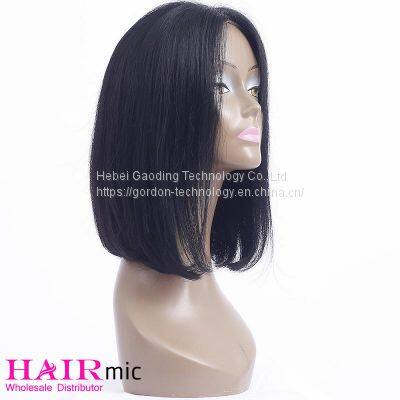 Direct Factory of Natrual Color High-ending Straight Bob Wig photo-2