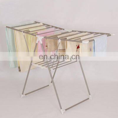 QCP-S11 Portable Folding Stainless Steel Laundry Clothes Drying Rack photo-3