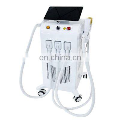 High Cost-effective 4 in 1 Elight +808nm Diode Laser+q Switched nd Yag Laser +RF Multifunctional Beauty Machine photo-4