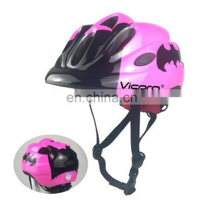 Chinese Factory Wholesale Supplying Children Boys Girls Scooter Bicycle Skating LED Lights Helmets