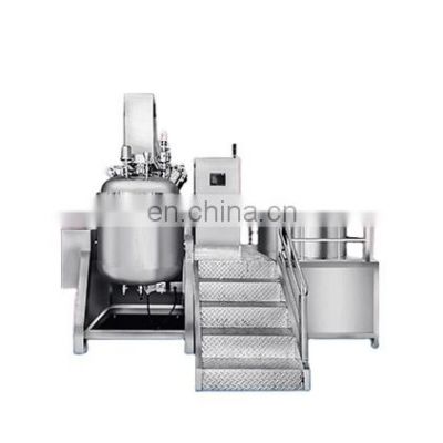 30L 100L Automatic Body Cream Mixer Homogenizer Vacuum Emulsifier