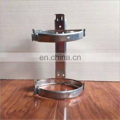 Custom heavy duty metal dry powder fire extinguisher bracket