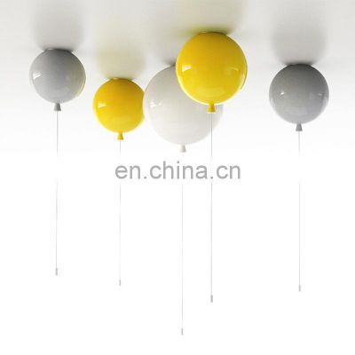 Acrylic Balloon Ceiling Light Modern Decoration Children Room Decorative Balloon Ceiling Lamp