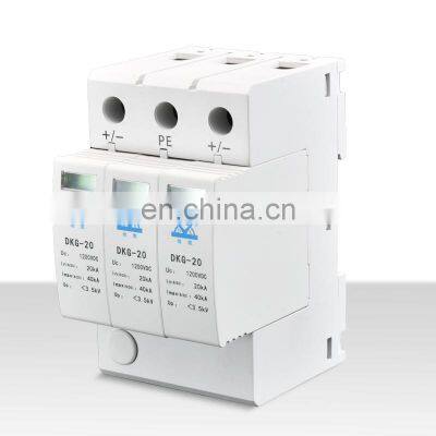 Solar System 800V 40kA Home Surge Arrester DC Surge Protection Device SPD