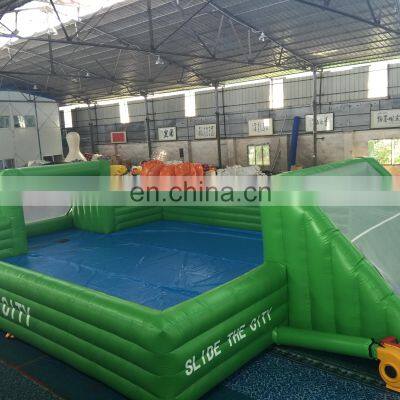 Outdoor Sport Playground Games Inflatable Soap Soccer Field Football Court For Sale photo-3