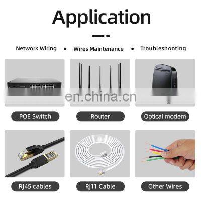 Mestek Wire Finder No Interference Telephone Wire Tracker Network Cable Tracker Detecteur Rj11 Rj45 Finder Broken Wire Finder photo-4