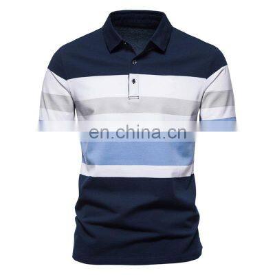 Custom Printing Or Embroidery Design Logo High Quality Cotton Polyester Cheap Uniform Mens Golf Sports Business Polo Shirt photo-3