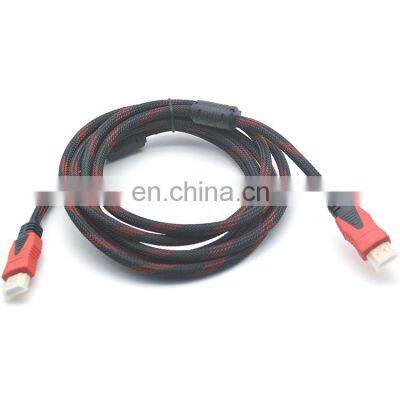 Wholesale promotional high speed 1080p video Nylon braided HDTV cable