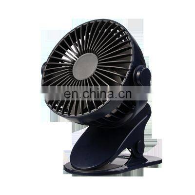 Clip USB Cooling Fan Electric Desk Clip Fan Portable Rechargeable Mini Oscillating Table Fans