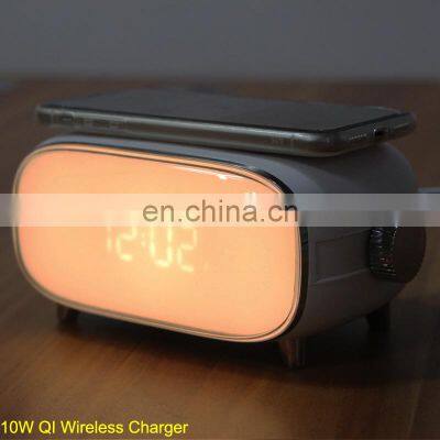 New Alarm Clock Speaker Bluetooth Simulate Sunrise And Sunset Wake Up Light photo-5