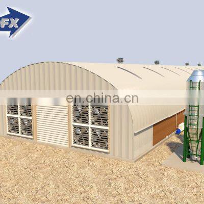 Prefabricated Modern Prefab Steel Structure Chicken Poultry Farm Farming Design House Egg Chicknes Houses Price Coop Shed photo-3