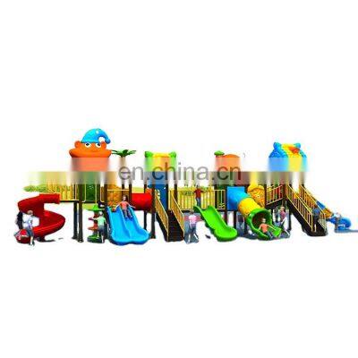 Garden play equipment playground  production slide playground equipment in guangdong