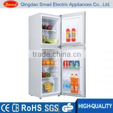 158L Solar Type Double Door AC/DC Refrigerator Fridge Solar Power System Upright Fridge photo-4