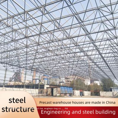 Steel Construction Hangar Roofs For Trucks With Space Frame