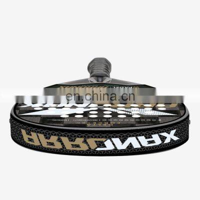 Customize Design 100% Carbon Fiber 3K 12K 18K 38MM Thickness Padel Tennis Racket photo-3