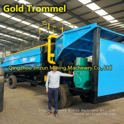 Small Scale Gold Mining Gold Washing Trommel photo-3