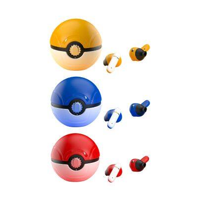 Professional quality sound effects V5.4 6H PC bluetooth wireless Pokemon Pikachu earphones design Headphones for movement