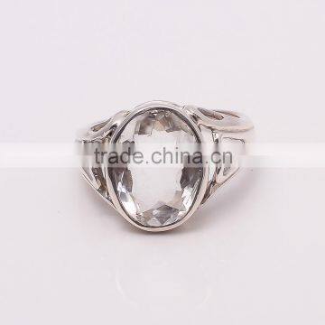 CRYSTAL QUARTZ Ring,925 sterling silver jewelry wholesale,WHOLESALE SILVER JEWELRY,SILVER EXORTER,SILVER JEWELRY FROM INDIA