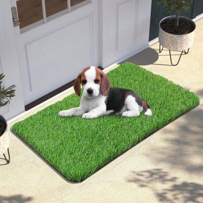 Artificial Grass Door Mat Artificial Grass for Dogs, Professional Fake Grass Pee Pad for Dogs Turf Grass