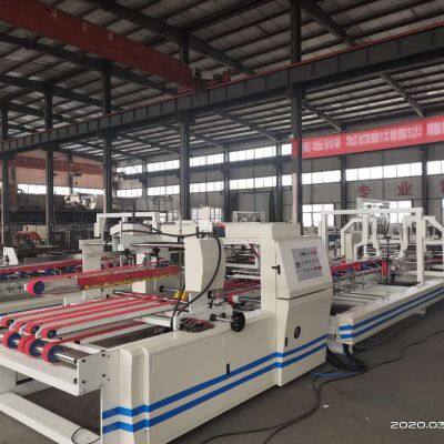 High Speed Automatic Folder Gluer Strapping Production Line for Carton Factory photo-3