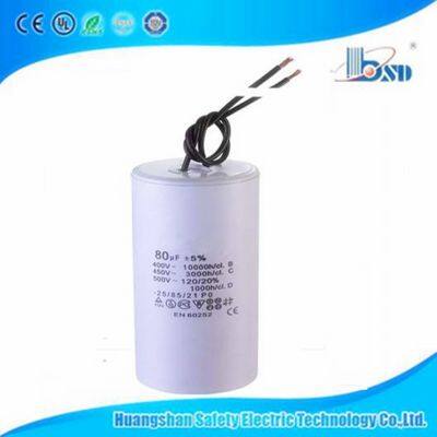 Motor Run and Start Capacitors, UL, VDE, CE, RoHS, Certificate