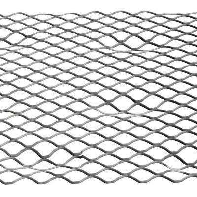 Manufacturer's 27in X 97in Modern Diamond Metal Lath Galvanized Self-Furring Dimpled Lath for Exterior Roofing Walls Floors
