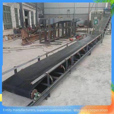 Large Inclination Belt Conveyor, Mobile Cement Conveyor Belt, Model 800 Express Logistics Sorting Conveyor photo-5