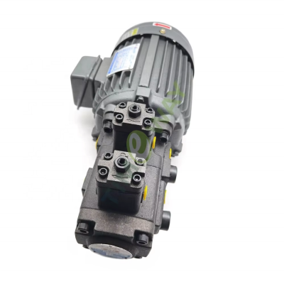 VCM Double Vane Pump VCM-DF40-A-20A-10 Hydraulic Vane Pump Motor Group 2hp 1.5KW 3-Phase High Efficiency and Energy Savin photo-2